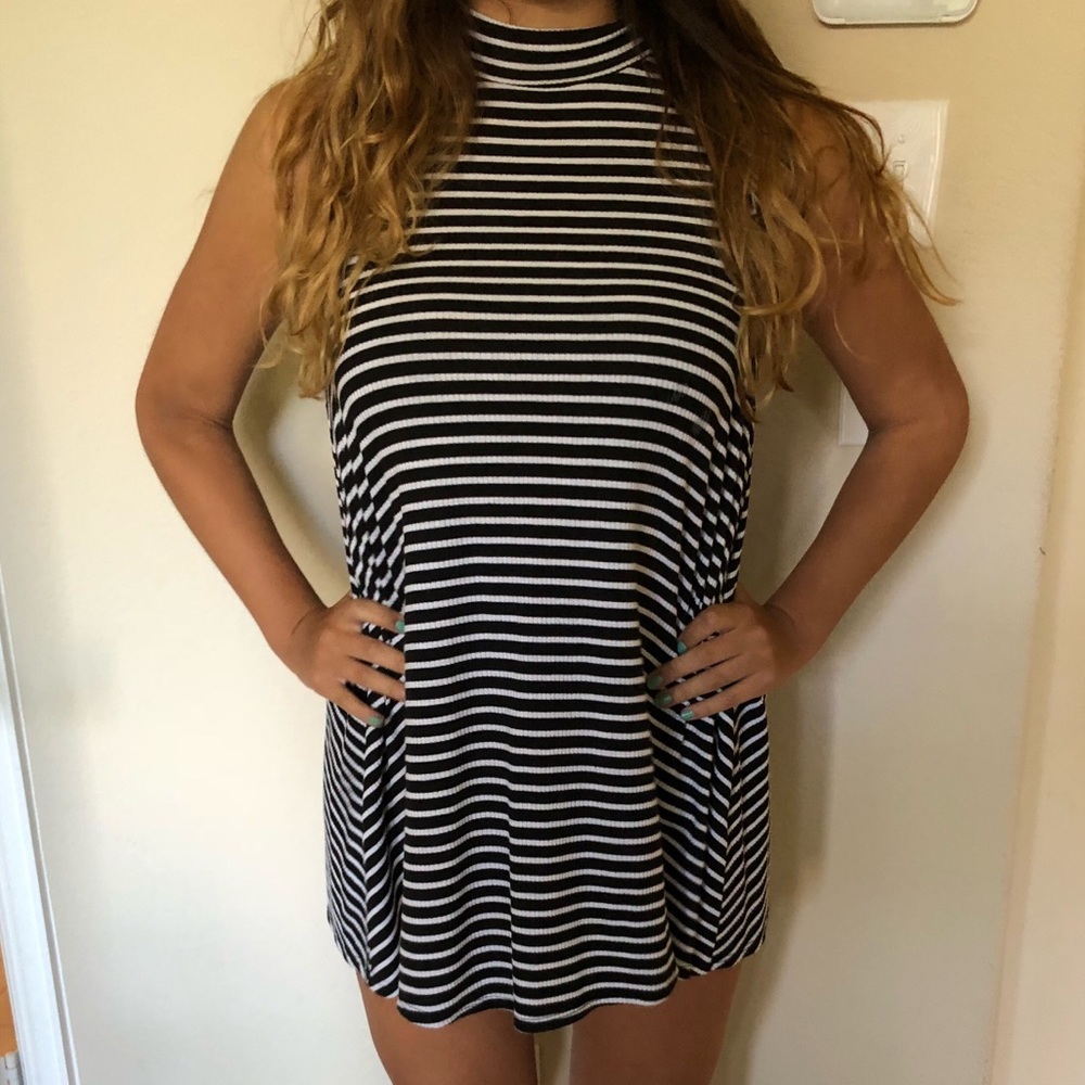 Flowy Striped Summer Dress